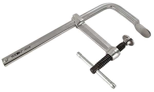 Wilton 12 in Bar Clamp, Steel Handle and 5 1/2 in Throat Depth 1800S-12