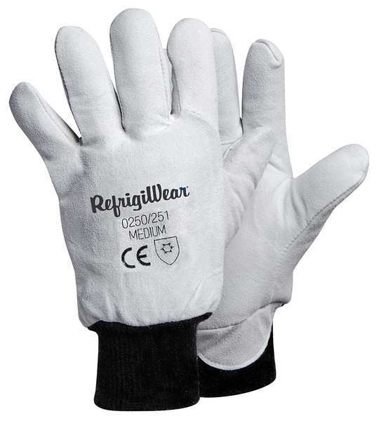 Refrigiwear Cold Protection Gloves, Fleece Lining, L 0250RGRALAR