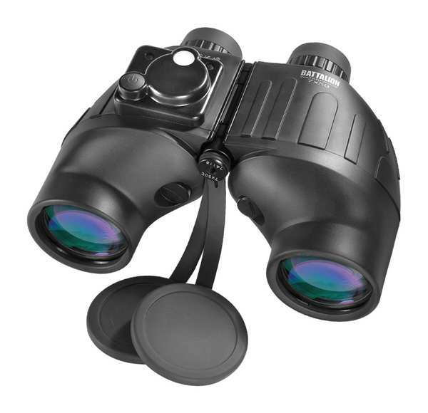 Barska Military Binocular, 7x Magnification, Porro Prism, 132 ft @ 1000 yd Field of View AB10510