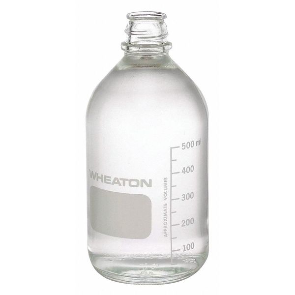 Wheaton Media Bottle, 500mL, 188mm H, PK24 219439