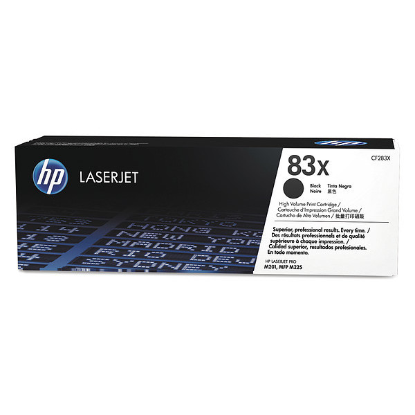 Hp Toner Cartridge, Black, Max. 2200 CF283X