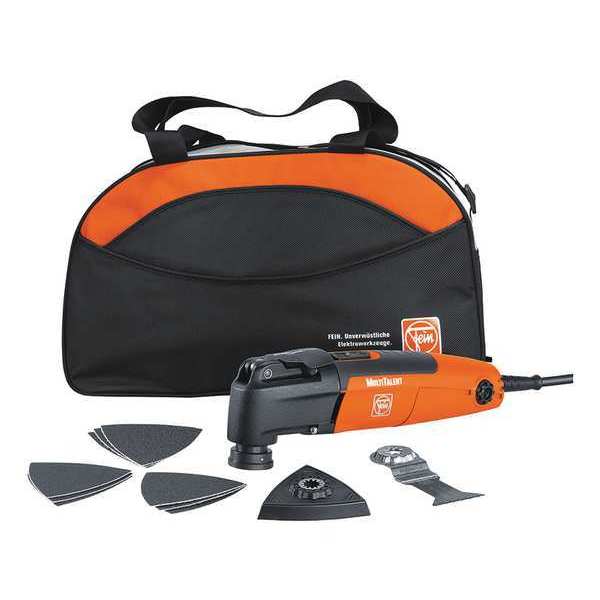 Fein Oscillating Tool Kit, 110 V AC, Corded, 3.2  Degrees Oscillation Angle FMT 250QSL