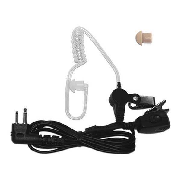 Titan Ear Loop Earpiece, Two Pin Connector, Blk JD-V1603