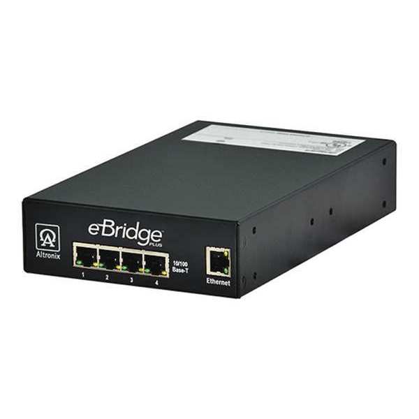 Altronix PoE Extender, 5-1/4" W, 48/56VDC Input V EBRIDGE4PCRX