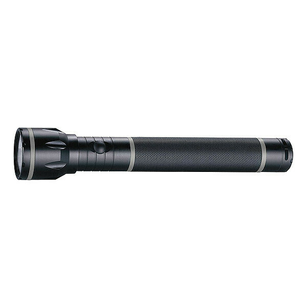 Lumapro Black No Led Industrial Handheld Flashlight, 250 lm 49XX74