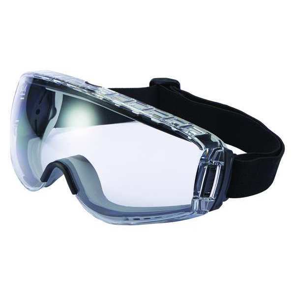 Bolle Safety Safety Goggles, Clear Anti-Fog, Scratch-Resistant Lens, Pilot Series 40274