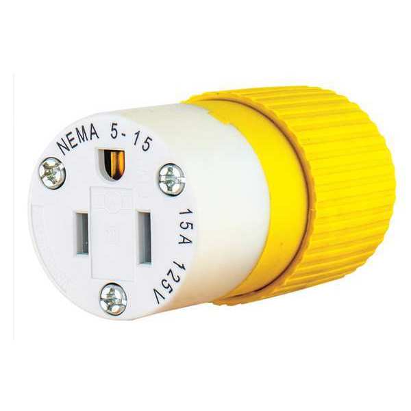 Zoro Select Blade Connector, Yellow/White, 15A, Marine BRY5269NCSY