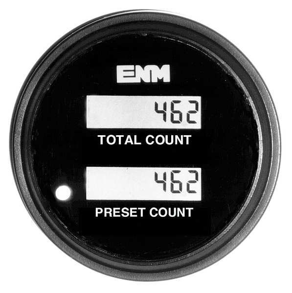 Enm Electronic Counter, 6 Digits, LCD PC1210G0