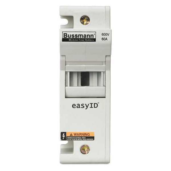 Eaton Bussmann Fuse Holder, 30A Amp Range, 600V AC/DC Volt Rating, 3 Poles, Box Lug, Class J Fuse Type CH60J3