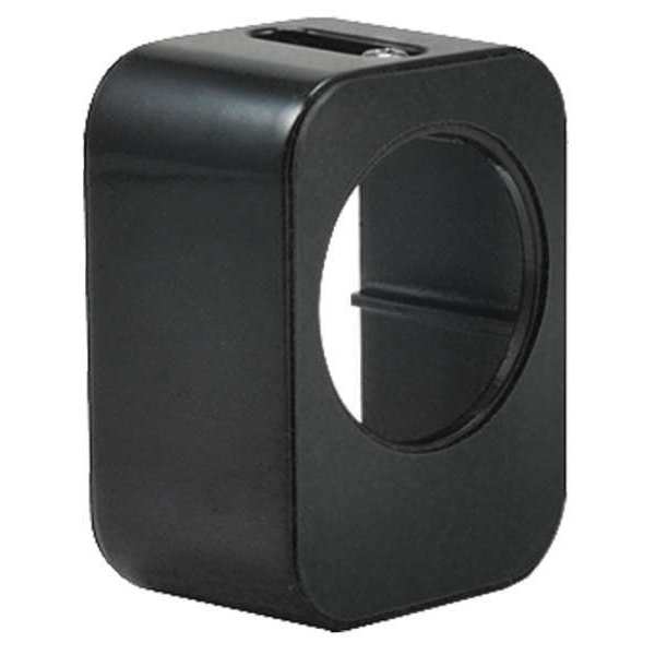 Acti Flush Mount, Black, Wall Mount, Plastic R707-A0006