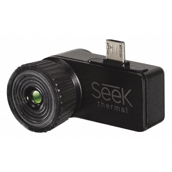 Seek Thermal IR Smart Phone Adapter, 100, -40 Degrees  to 626 Degrees F, Manual Focus UT-AAA