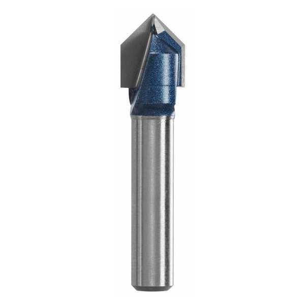 Bosch Straight Router Bit, 7/16 Cutting dia. 84300MC