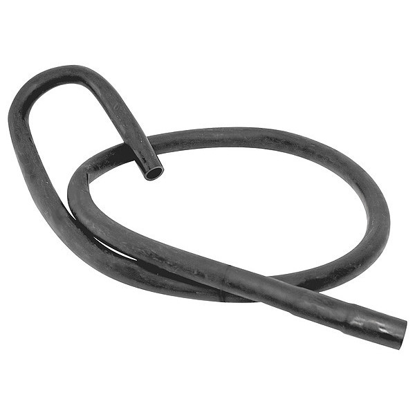 Zoro Select Discharge Hose, Rubber, Black, Replacement 60355