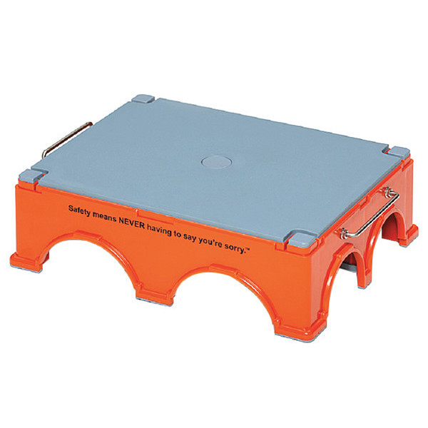 Sandel Step Stand Kit, Orange, Plastic, PK4 1170-B