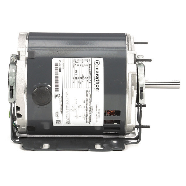 Marathon Motors Condenser Fan Motor, 1/6 HP, 48Y Frame 048S17D2053