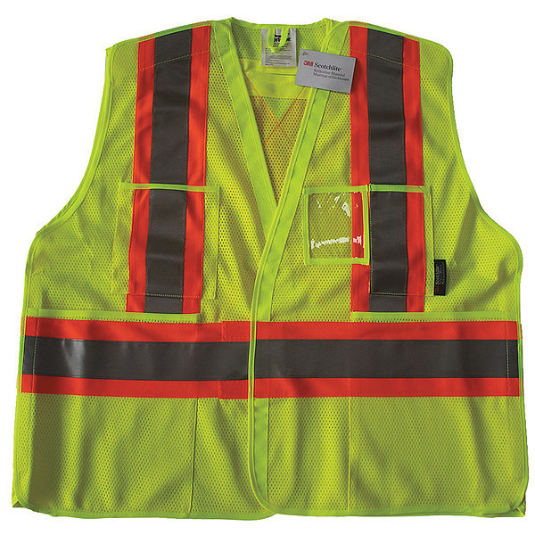 Condor Safety Vest, Yellow/Green, L/XL 491T16