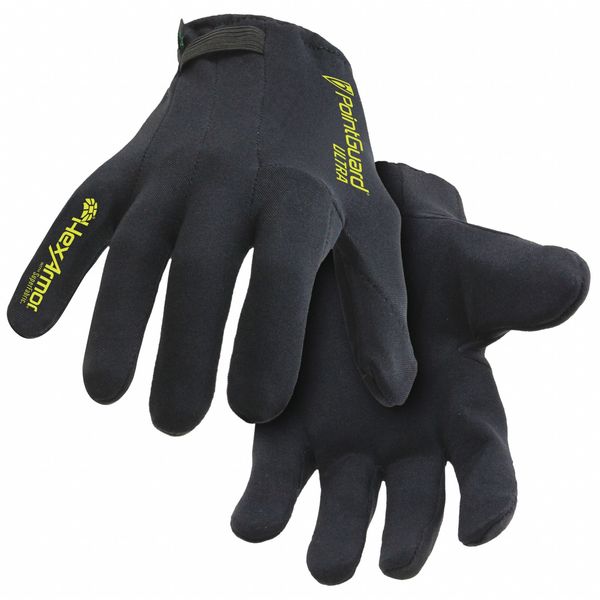 Hexarmor Cut Resistant Gloves, A9 Cut Level, Uncoated, XS, 1 PR 6044-XS (6)