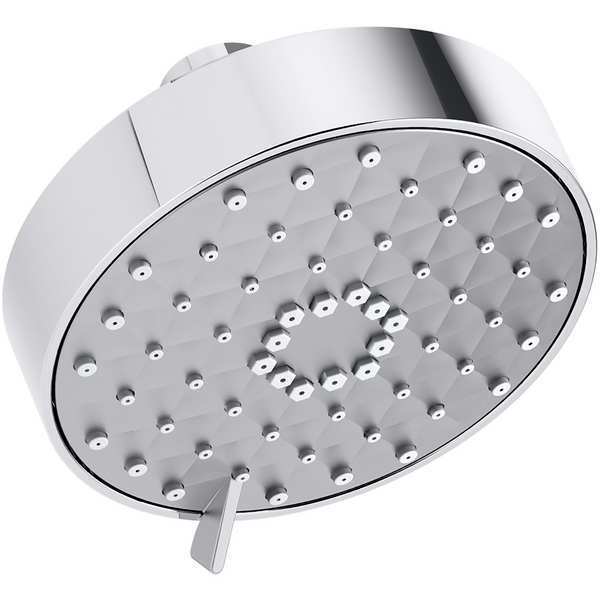 Kohler Shower Head, Polished Chrome, Wall K-72419-CP