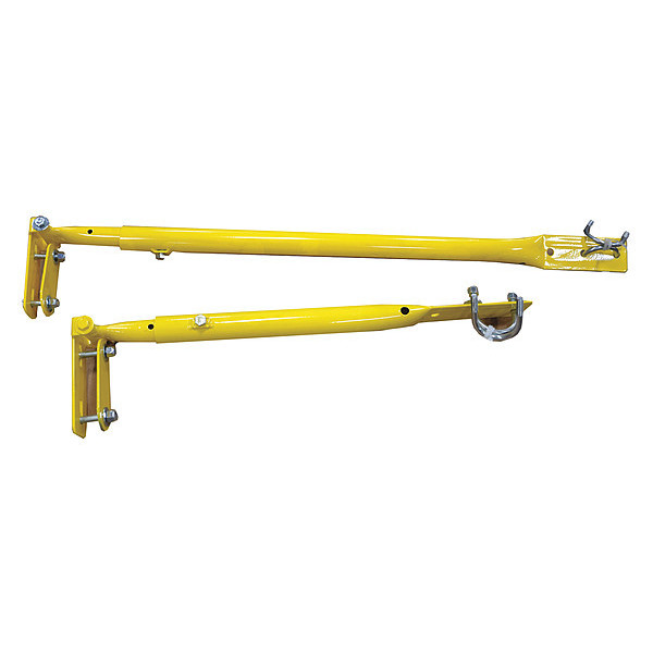 Garlock Safety Systems Ladder Connector, 24" L, Steel, Yellow 301371