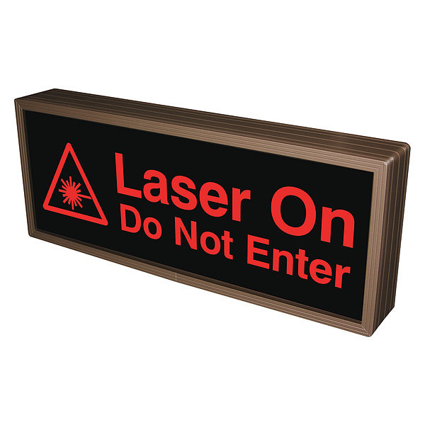 Tapco Custom Backlit Sign, 2-1/4" Lx18" Wx7" H 151705