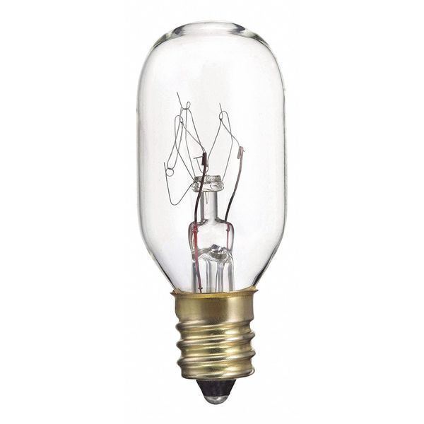 Signify Incandescent Lamp, T7 Bulb Shape, 15.0W BC15T7C 120V 6/1