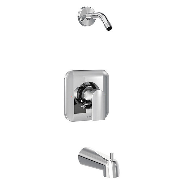 Genta Tub and Shower Trim Kit, Metal, Plastic T2473NH