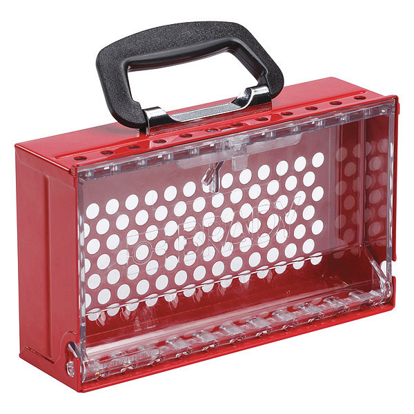 Brady Group Lockout Box, Red, 10-1/2" W 150505