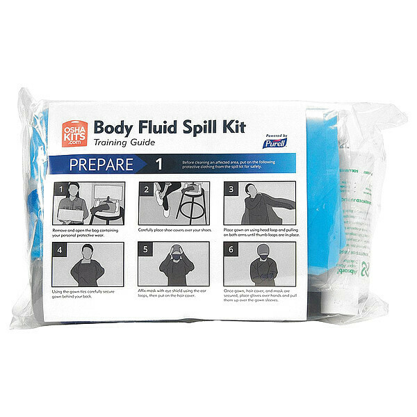Purell Spill Kit Refill, Bag 3841-16-RFL