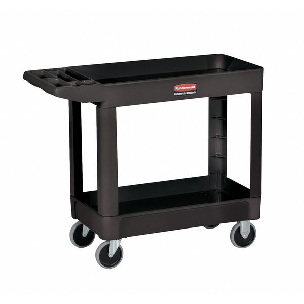 Standard Utility Cart: Plastic, Black FG452089BLA