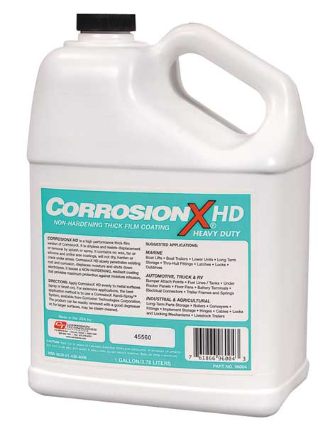 Corrosionx Corrosion Inhibitor Penetrant Lubricant, 1 Gal., CorrosionX® 96004