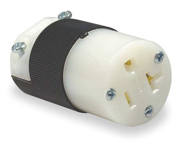 Hubbell Connector, 5-20R, 20A, 125V HBL5369C