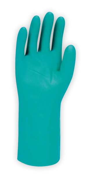 Honeywell North 13" Chemical Resistant Gloves, Nitrile, 8, 1 PR LA102G/8