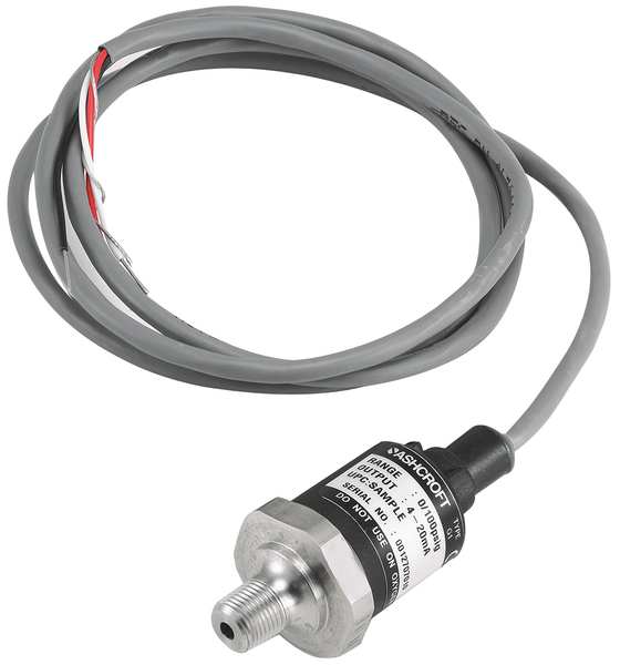 Ashcroft Pressure Transducer, Range 0 to 30 psi,  G17M0142F230#