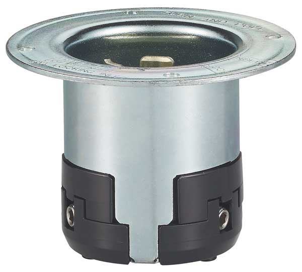 Legrand Flanged Locking Inlet, Non-Shrouded CR6375