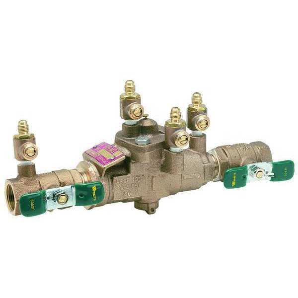 Watts Reduced Pressure Zone Backflow Preventer 1/2 LF 009QT