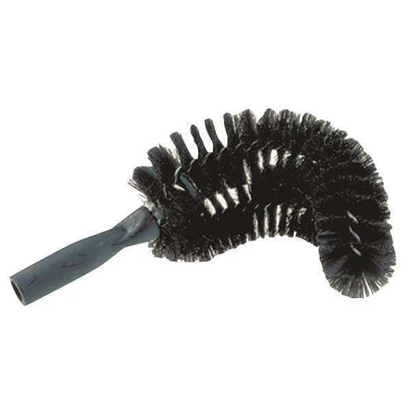 Unger 9 in W Pipe Brush, 4 in L Handle, 11 in L Brush, Black, Polypropylene, 15 in L Overall PIPE0