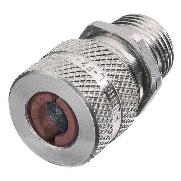 Hubbell Wiring Device-Kellems Liquid Tight Connector, 1 in., Brown SHC1040