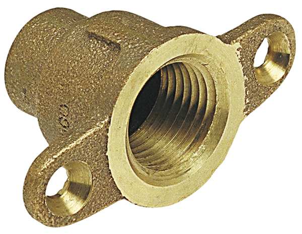 Nibco 1/2" C x FNPT Cast DZR Brass Special Drop Adapter 7035LF-12