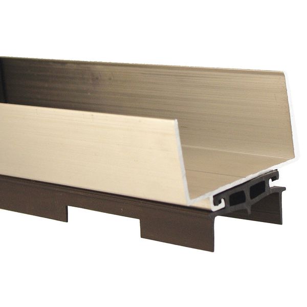 Pemko Door Bottom, 1-3/4"W x 36"L, Aluminum Channel 1273AV36