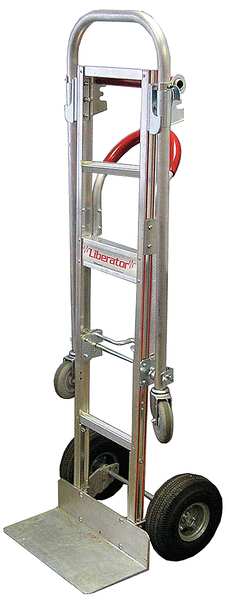 B & P Manufacturing Convertible Hand Truck, 600 lb, 61-1/2x20" A13-B81-C6-D5