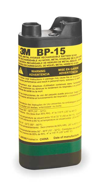 3M PAPR NiMH 8 hour Battery Pack BP-15