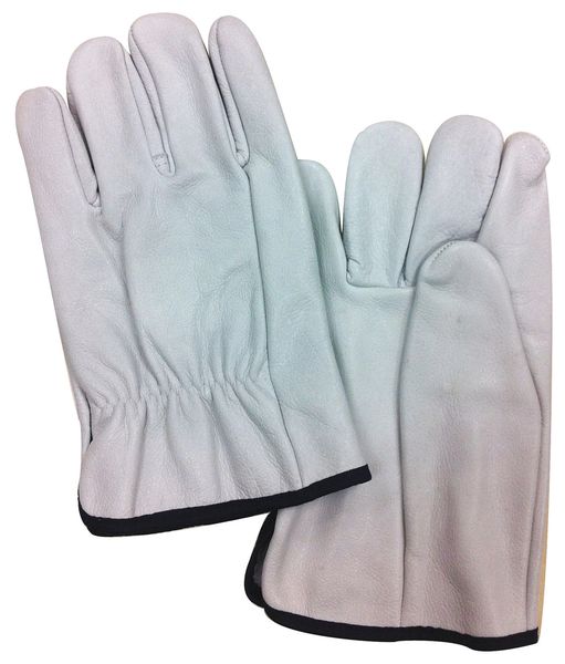 Condor Elec. Glove Protector, 10, White, PR 4T557