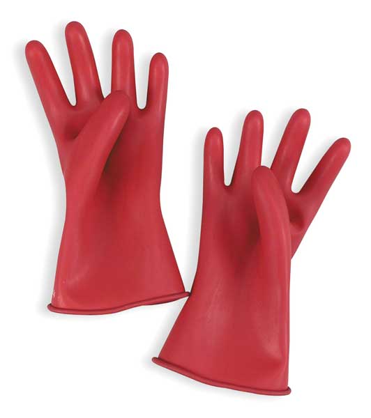 Salisbury Electrical Gloves, Class 00, Red, Sz 7, PR E0011R/7