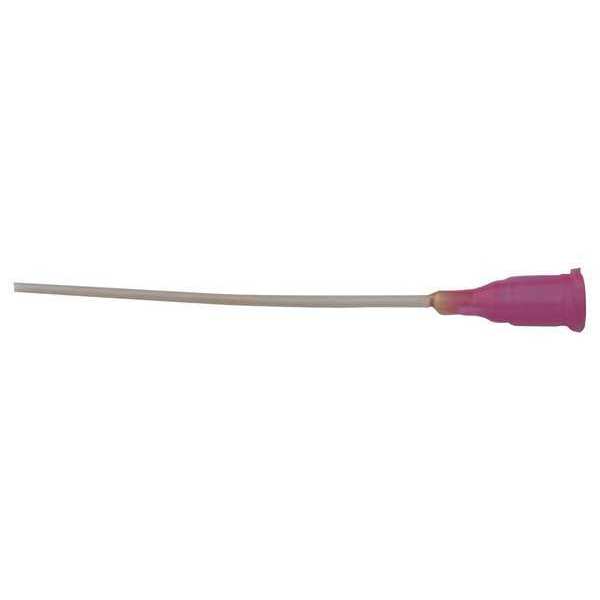 Zoro Select Needle, Disposable Luer Lock PTFE 10 PK Purple 5FVL2