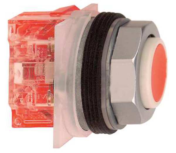 Schneider Electric Non-Illuminated Push Button, 30 mm, 1NC, Red 9001KR3RH6
