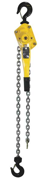 Oz Lifting Products Lever Chain Hoist, 6,000 lb Load Capacity, 15 ft Hoist Lift OZ300-15LHOP