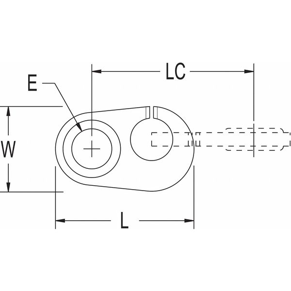 Ronstan Rope Connector, 316 Stainless Steel RF536