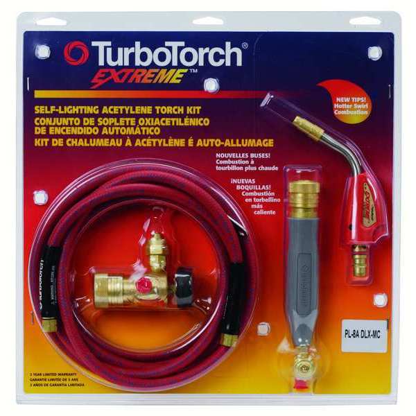Turbotorch Torch Kit, PL-8ADLX-MC Series, Acetylene 0386-0834