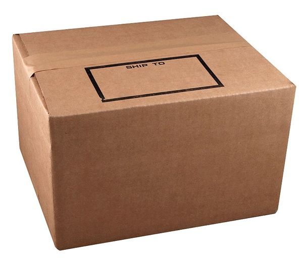 Zoro Select Multidepth Shipping Carton, 10 In. L 5GMJ5
