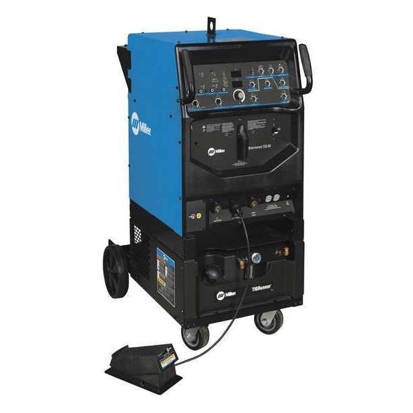 Miller Electric Tig Welder, Syncrowave 250 DX TIGRunner Series, 200/230/460V AC, 310 Max. Output Amps 907194032